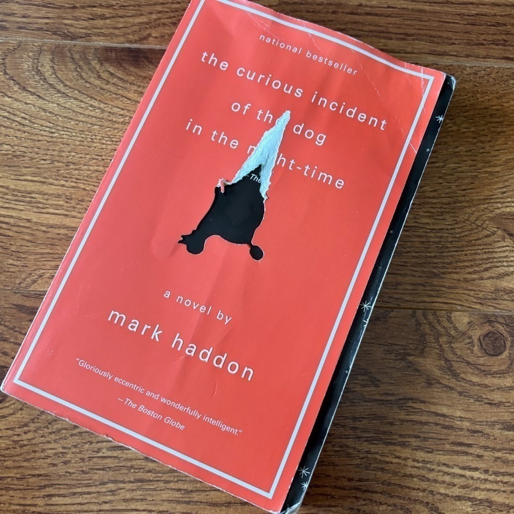 The Curious Incident of the Dog in the Night-Time By Mark Haddon paperback book
